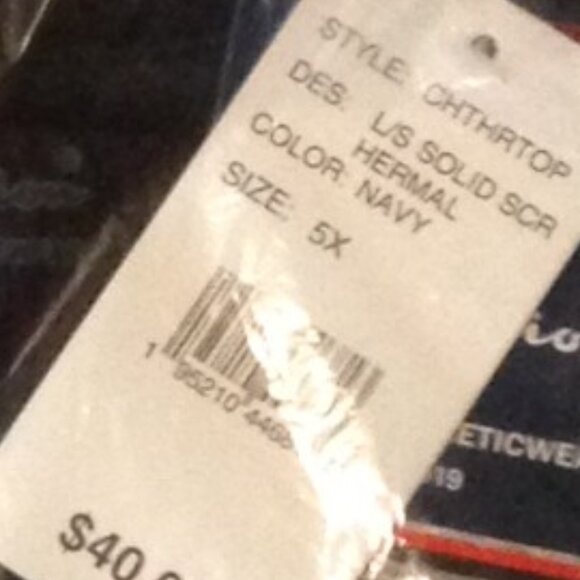 Champion Long Sleeve Thermal Tee Shirt (Bundle of 3) Size 5X NWT - Picture 2 of 3